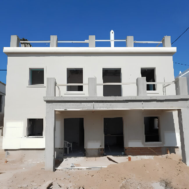 Αντιδιαβρωτική προστασία με συστήματα καθοδικής (γαλβανικής) προστασίας σε εξοχική κατοικία με φέρον οργανισμό οπλισμένου σκυροδέματος.